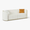 Sophie Common Luxury 3-Seater Sofa with Gold Legs