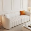 Sophie Common Luxury 3-Seater Sofa with Gold Legs